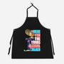 Educate Yourself-Unisex-Kitchen-Apron-DrawnByBryan