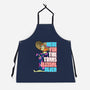 Educate Yourself-Unisex-Kitchen-Apron-DrawnByBryan