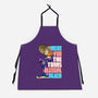 Educate Yourself-Unisex-Kitchen-Apron-DrawnByBryan