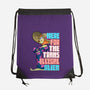 Educate Yourself-None-Drawstring-Bag-DrawnByBryan