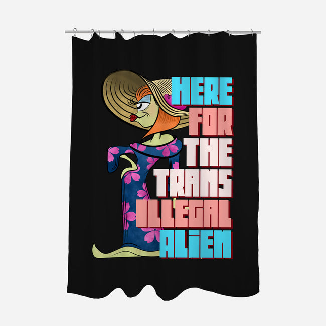 Educate Yourself-None-Polyester-Shower Curtain-DrawnByBryan