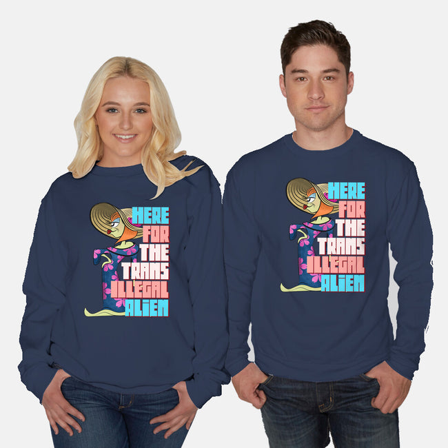 Educate Yourself-Unisex-Crew Neck-Sweatshirt-DrawnByBryan