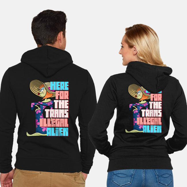 Educate Yourself-Unisex-Zip-Up-Sweatshirt-DrawnByBryan