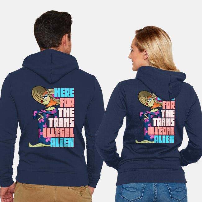 Educate Yourself-Unisex-Zip-Up-Sweatshirt-DrawnByBryan