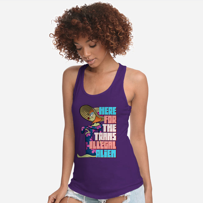 Educate Yourself-Womens-Racerback-Tank-DrawnByBryan
