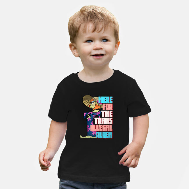 Educate Yourself-Baby-Basic-Tee-DrawnByBryan