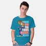 Educate Yourself-Mens-Basic-Tee-DrawnByBryan