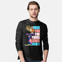 Educate Yourself-Mens-Long Sleeved-Tee-DrawnByBryan
