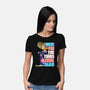 Educate Yourself-Womens-Basic-Tee-DrawnByBryan