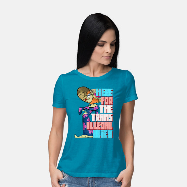 Educate Yourself-Womens-Basic-Tee-DrawnByBryan