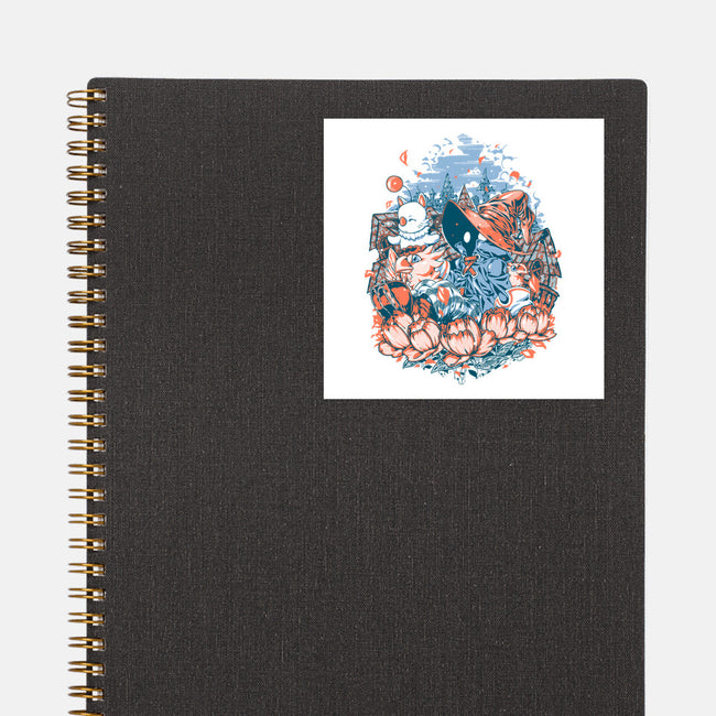 A Day Of Calm-None-Glossy-Sticker-Estudio Horta