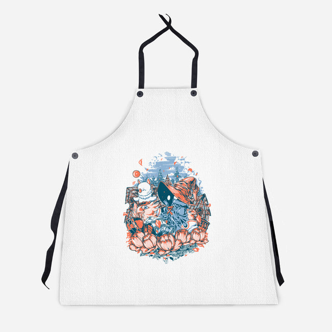 A Day Of Calm-Unisex-Kitchen-Apron-Estudio Horta