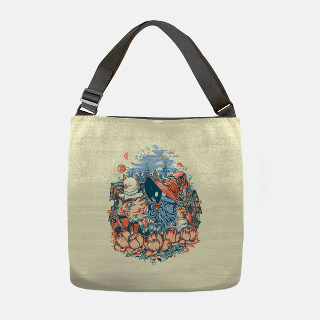 A Day Of Calm-None-Adjustable Tote-Bag-Estudio Horta