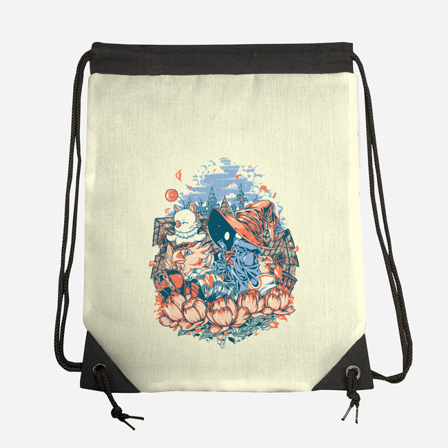 A Day Of Calm-None-Drawstring-Bag-Estudio Horta