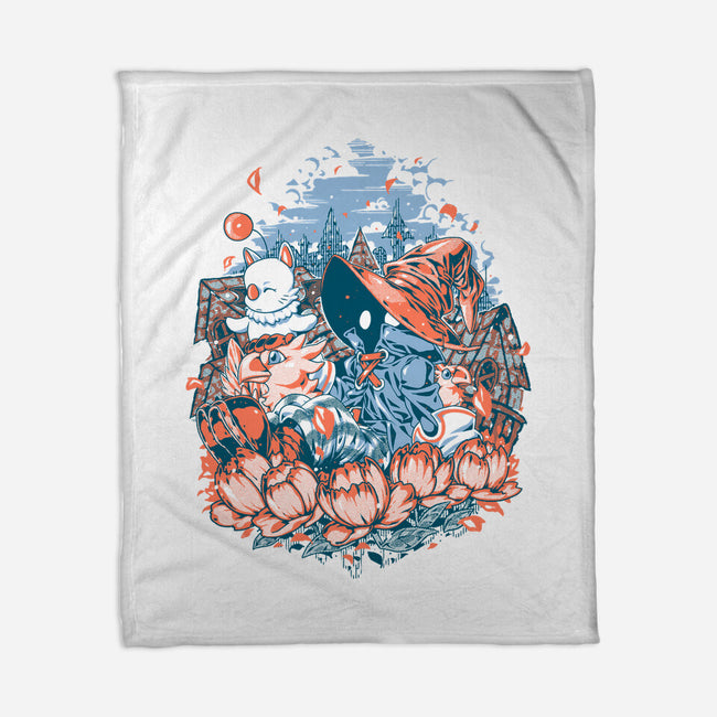 A Day Of Calm-None-Fleece-Blanket-Estudio Horta