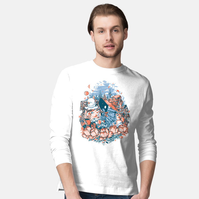 A Day Of Calm-Mens-Long Sleeved-Tee-Estudio Horta