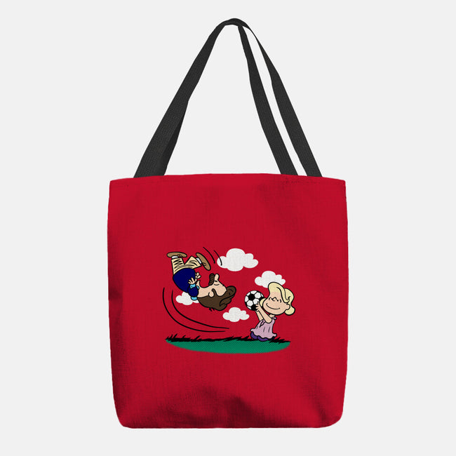 Lassonuts-None-Basic Tote-Bag-DrawnByBryan