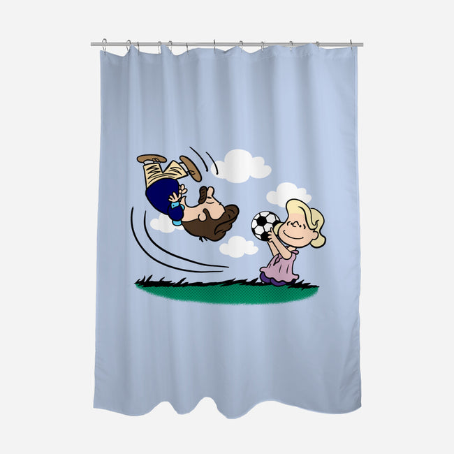 Lassonuts-None-Polyester-Shower Curtain-DrawnByBryan