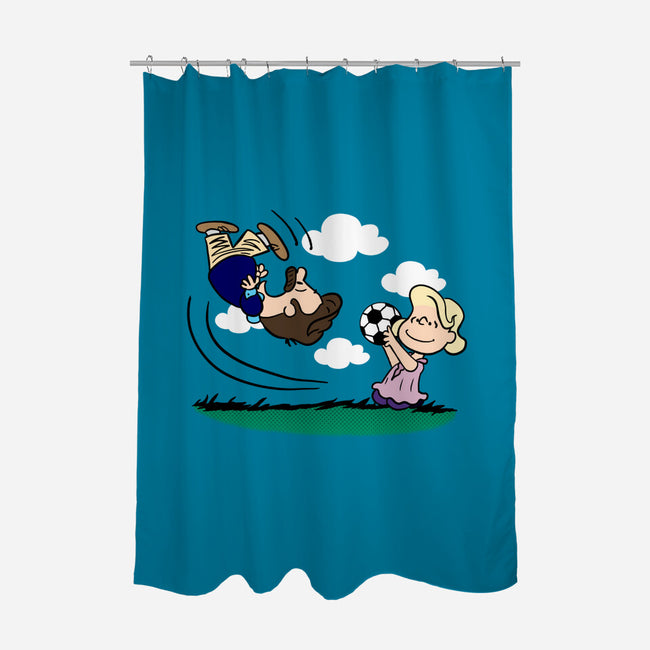 Lassonuts-None-Polyester-Shower Curtain-DrawnByBryan