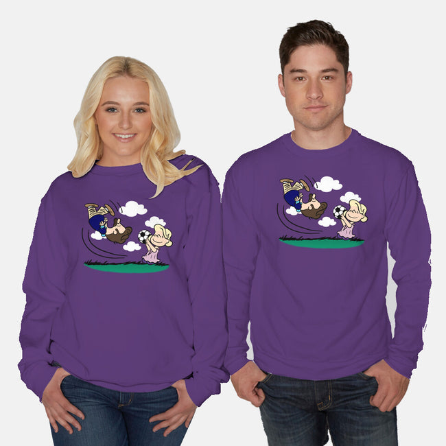 Lassonuts-Unisex-Crew Neck-Sweatshirt-DrawnByBryan