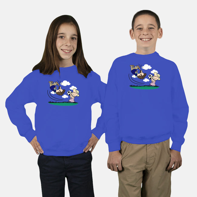 Lassonuts-Youth-Crew Neck-Sweatshirt-DrawnByBryan