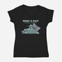 What A Day-Womens-V-Neck-Tee-TechraNova