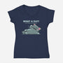 What A Day-Womens-V-Neck-Tee-TechraNova