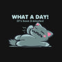 What A Day-None-Fleece-Blanket-TechraNova
