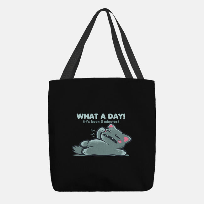 What A Day-None-Basic Tote-Bag-TechraNova