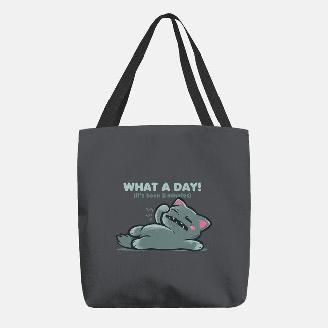 What A Day-None-Basic Tote-Bag-TechraNova