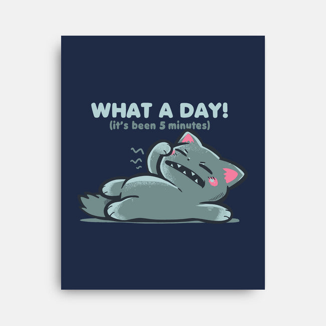 What A Day-None-Stretched-Canvas-TechraNova
