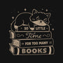 So Little Time For Too Many Books-Unisex-Basic-Tee-koalastudio