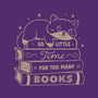 So Little Time For Too Many Books-Youth-Basic-Tee-koalastudio