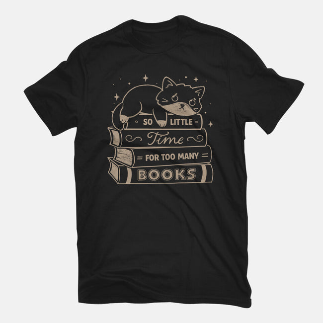 So Little Time For Too Many Books-Unisex-Basic-Tee-koalastudio