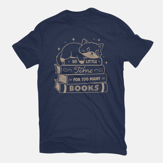 So Little Time For Too Many Books-Womens-Fitted-Tee-koalastudio