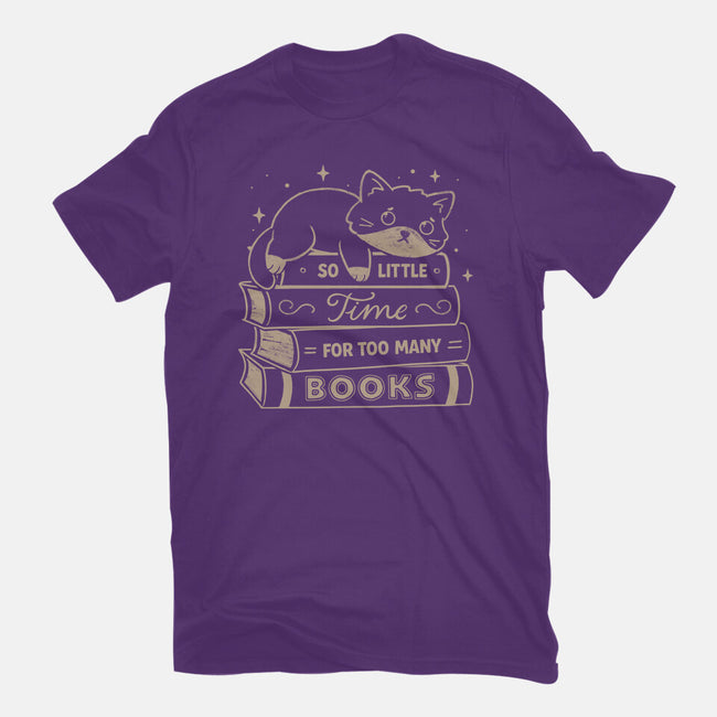 So Little Time For Too Many Books-Youth-Basic-Tee-koalastudio