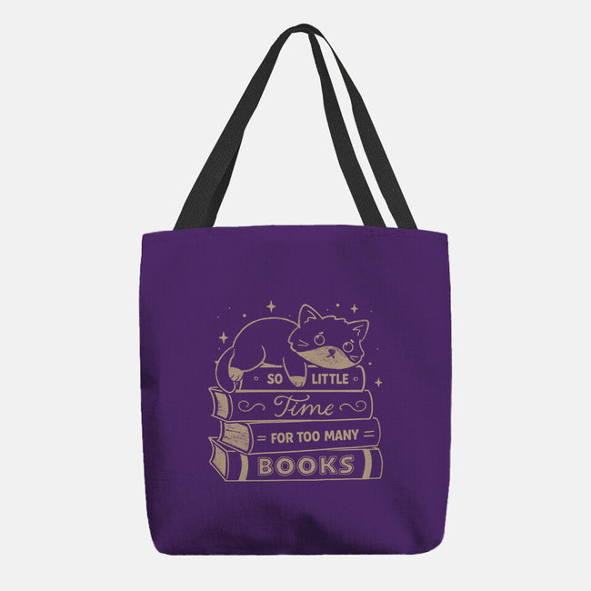 So Little Time For Too Many Books-None-Basic Tote-Bag-koalastudio