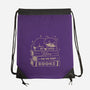 So Little Time For Too Many Books-None-Drawstring-Bag-koalastudio