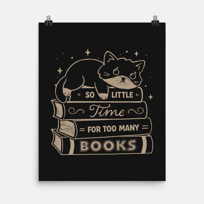 So Little Time For Too Many Books-None-Matte-Poster-koalastudio