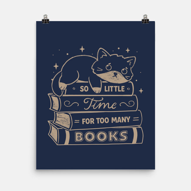 So Little Time For Too Many Books-None-Matte-Poster-koalastudio