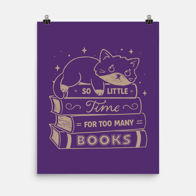 So Little Time For Too Many Books-None-Matte-Poster-koalastudio
