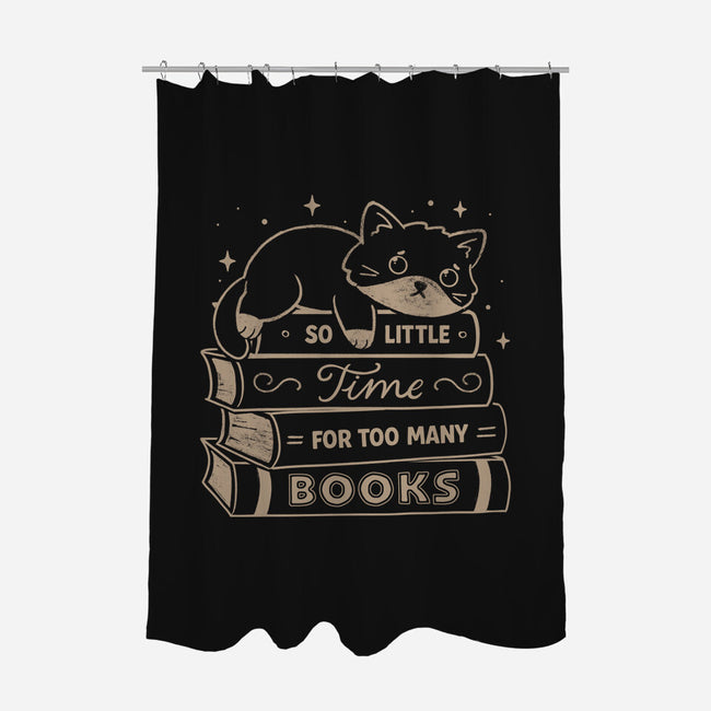 So Little Time For Too Many Books-None-Polyester-Shower Curtain-koalastudio