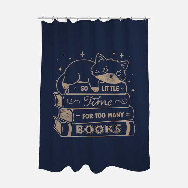 So Little Time For Too Many Books-None-Polyester-Shower Curtain-koalastudio