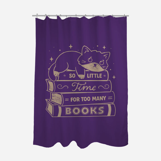So Little Time For Too Many Books-None-Polyester-Shower Curtain-koalastudio