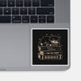 So Little Time For Too Many Books-None-Glossy-Sticker-koalastudio