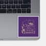 So Little Time For Too Many Books-None-Glossy-Sticker-koalastudio