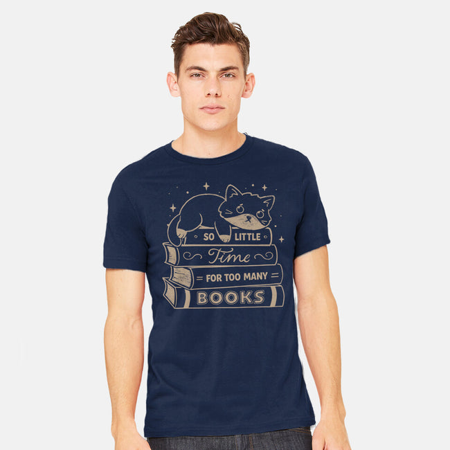 So Little Time For Too Many Books-Mens-Heavyweight-Tee-koalastudio