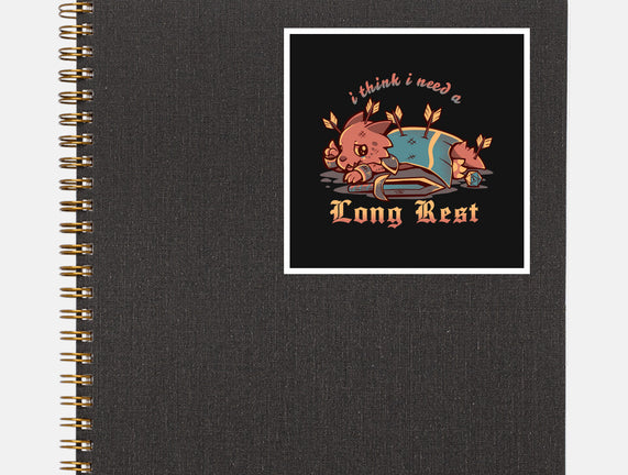 I Think I Need A Long Rest