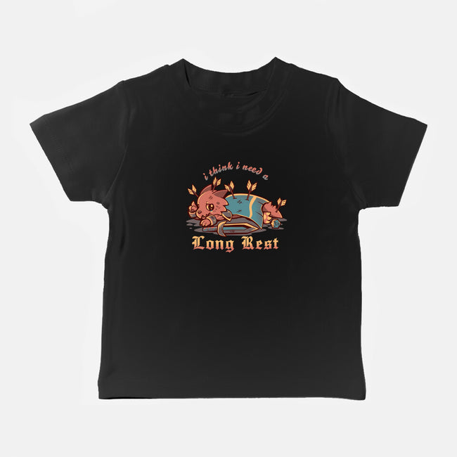 I Think I Need A Long Rest-Baby-Basic-Tee-TechraNova