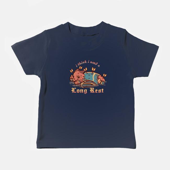 I Think I Need A Long Rest-Baby-Basic-Tee-TechraNova